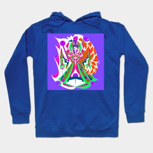 flatwoods monster in alien horror magic madness ecopop Hoodie